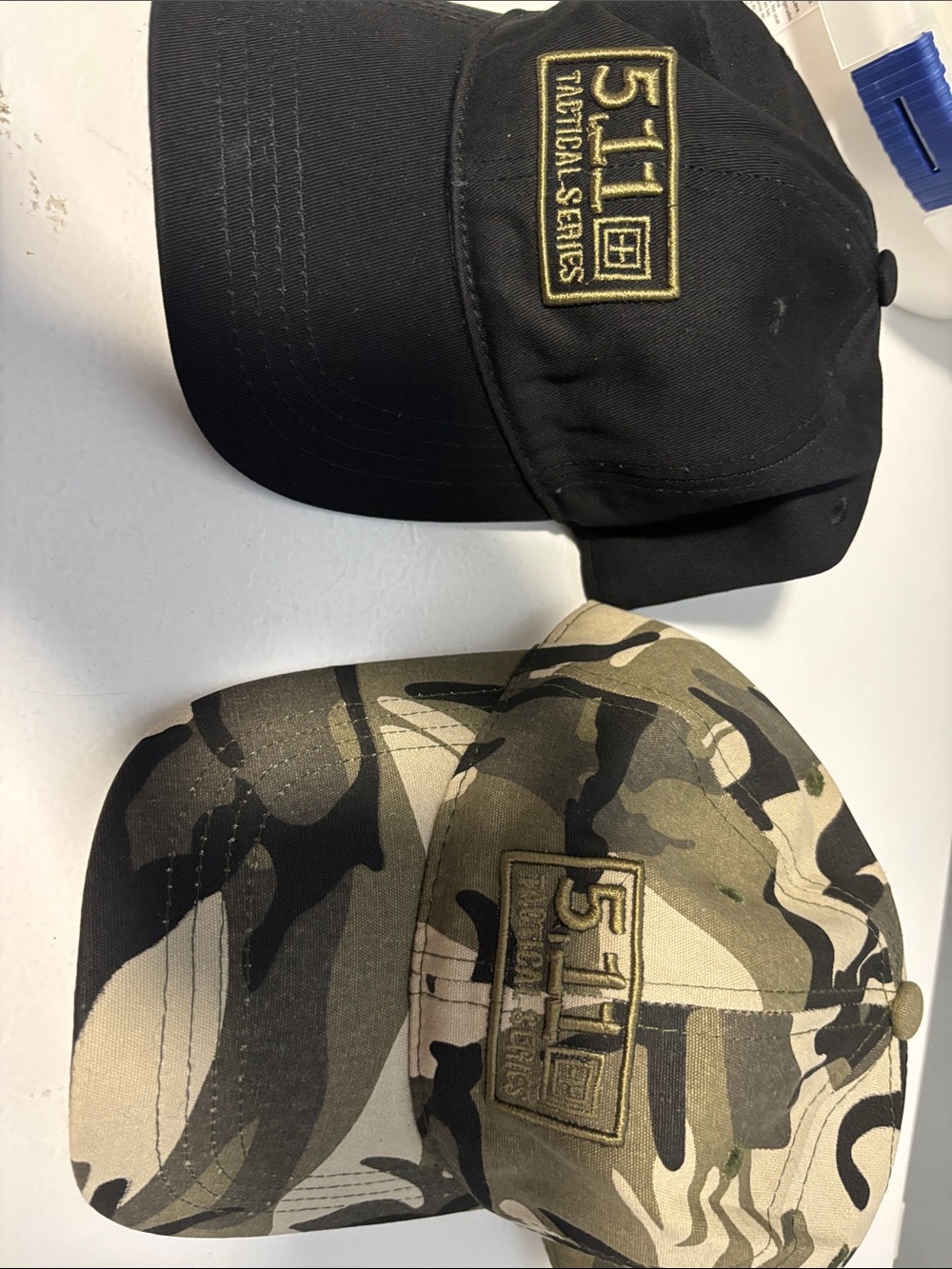 5.11 Tactical Two-Pack Cap Set — Black and Camo